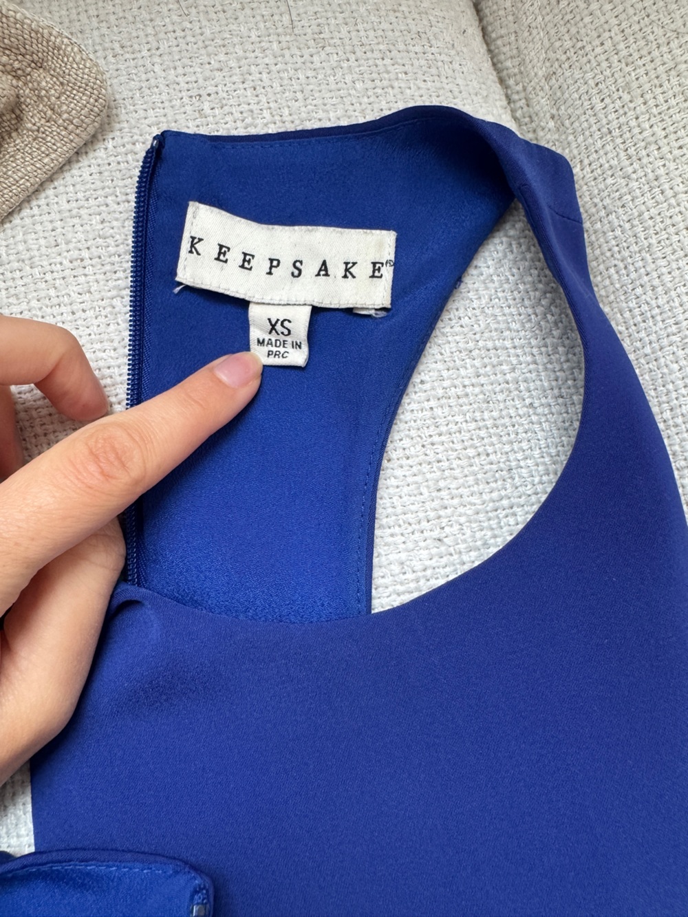 KEEPSAKE Cobalt Blue Dress - Picture 4 of 4